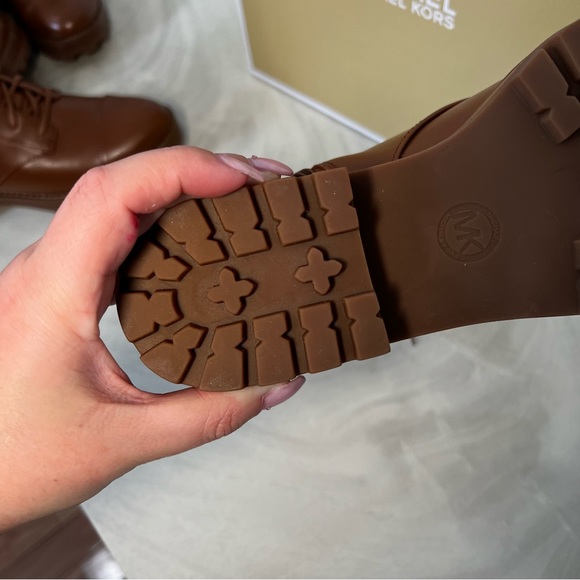 Michael Michael Kors Women's Faux Leather Tatum Ankle Boot - Picture 7 of 11